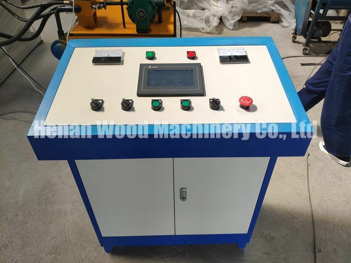 PLC console of shisha charcoal machine