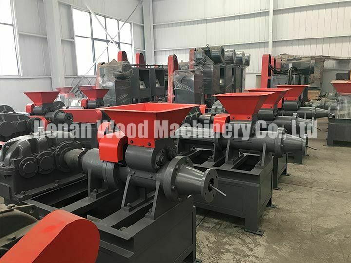 Charcoal extruder machines in stock