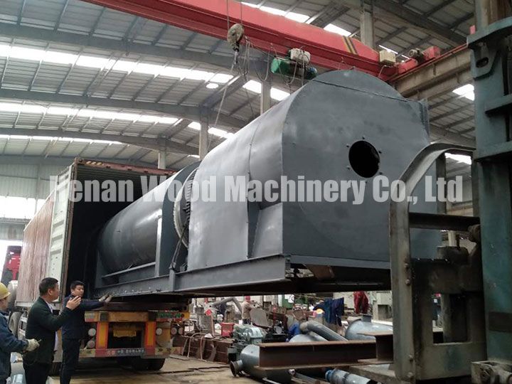 Coconut shell charcoal machine for shipping to the philippines