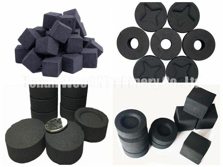 Shisha charcoal briquette