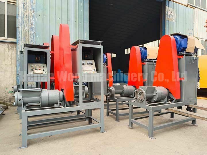 Biomass briquette machine for sale shipped to Ghana