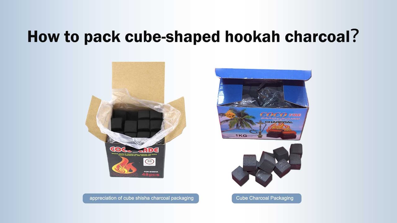 Round shisha charcoal briquette packing machine  High-tech packing process  of hookah charcoal 