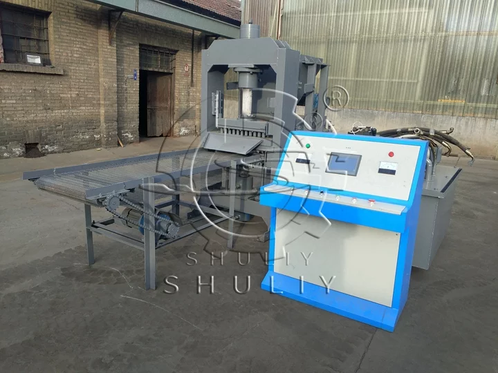 Hookah charcoal making machine for sale supplied in Nepal