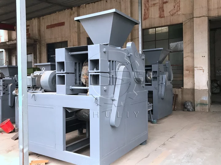 US Customer Successfully Produces Charcoal with WD-BP290 Charcoal Ball Press Machine
