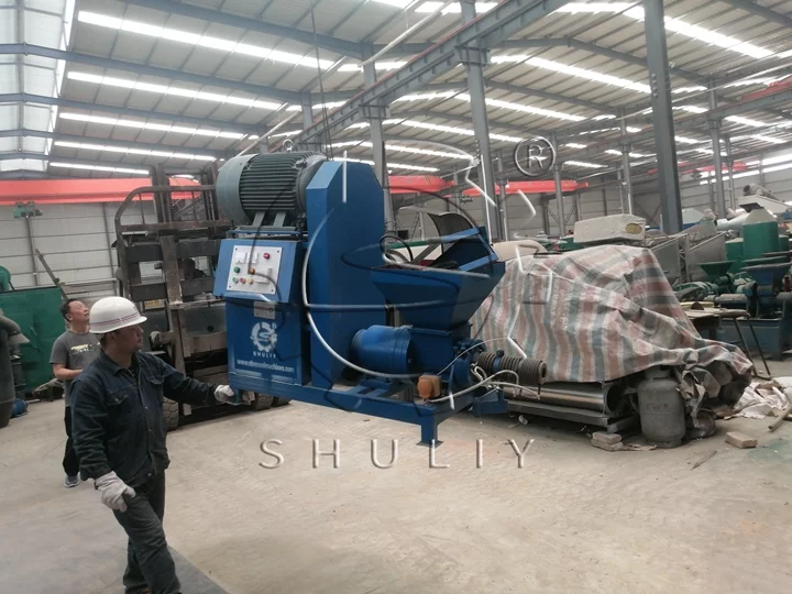 Full Set Charcoal Production Line In Workshop