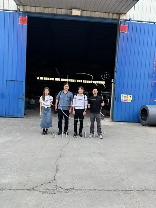 Japanese customers purchase carbonisation furnaces