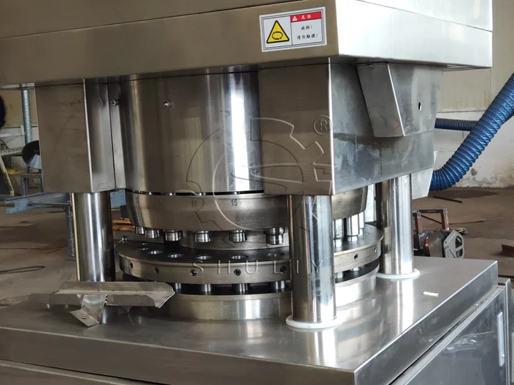 details of charcoal molding machine