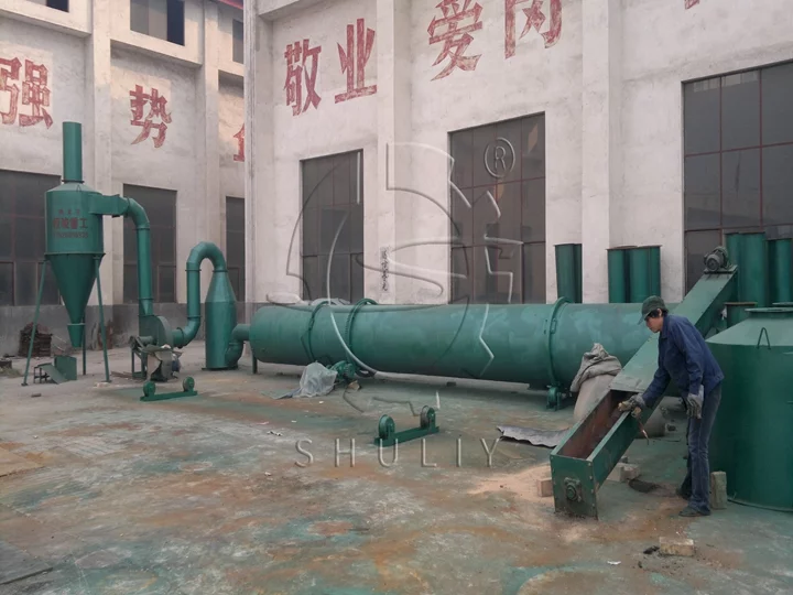 biomass rotary dryer