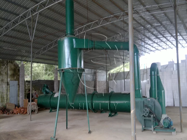 industrial biomass rotary dryer