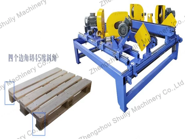Pallet corner cutter