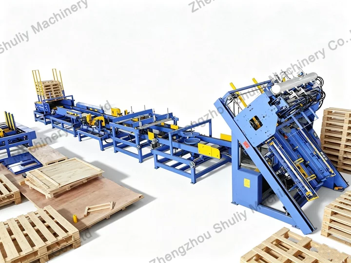 Wood Pallet Machine Production Line